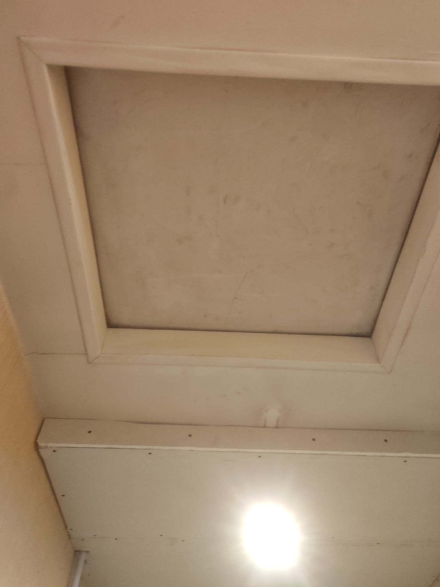 Nettoyage de plafond en intérieur